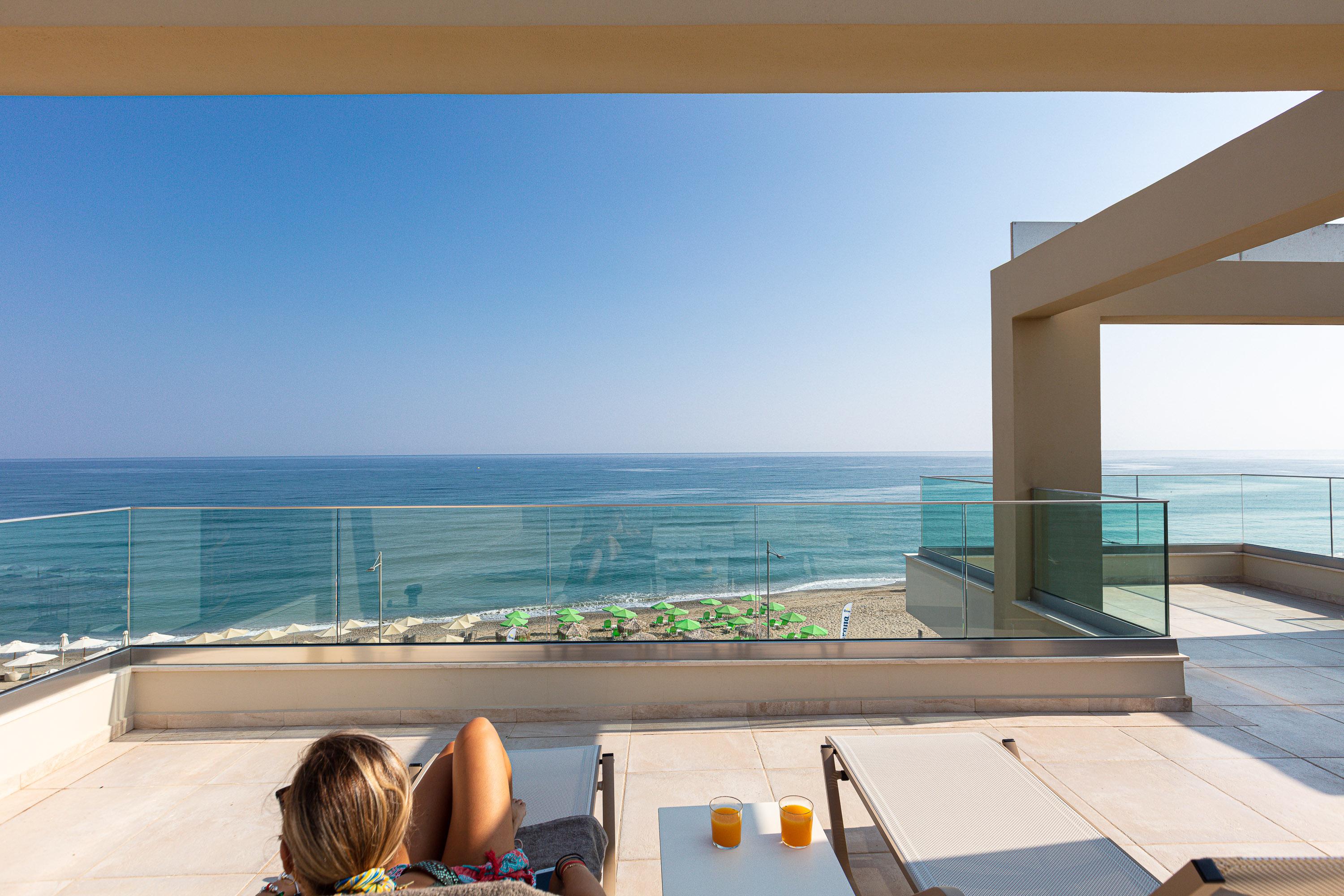 Batis Beach Hotel Rethymno  Exterior photo